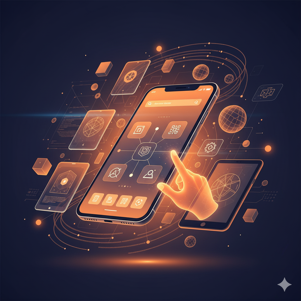 App Development Illustration